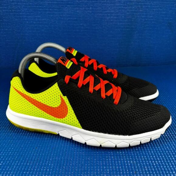 🔴 Nike Flex Experience RN 5 Kids-Boys Size 7YW Black Running Shoes 844995-002 - Picture 3 of 9